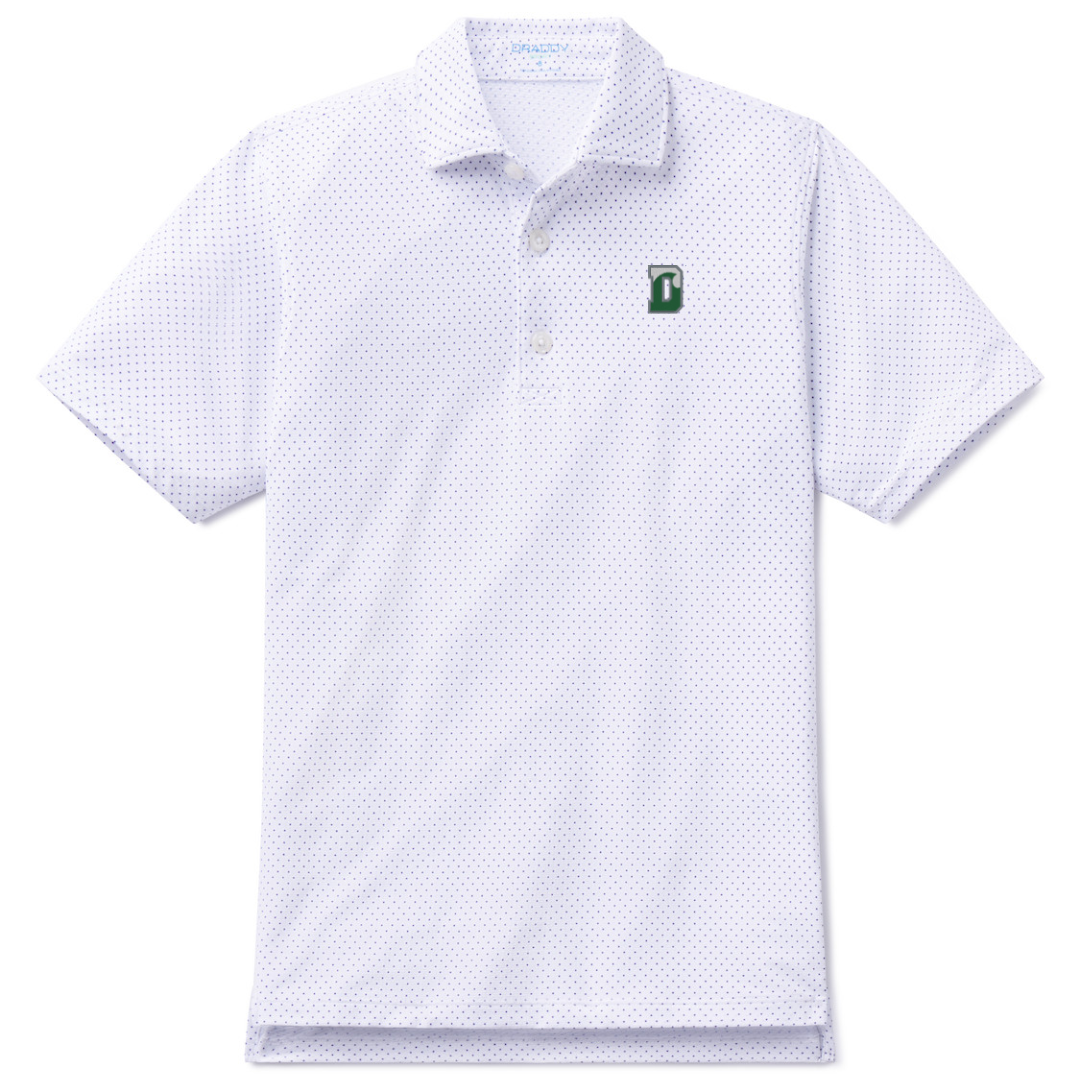 B. Draddy YOUTH Captain Cool Jr. Polo - White