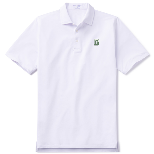 B. Draddy YOUTH Cool Duke Jr. Polo - White