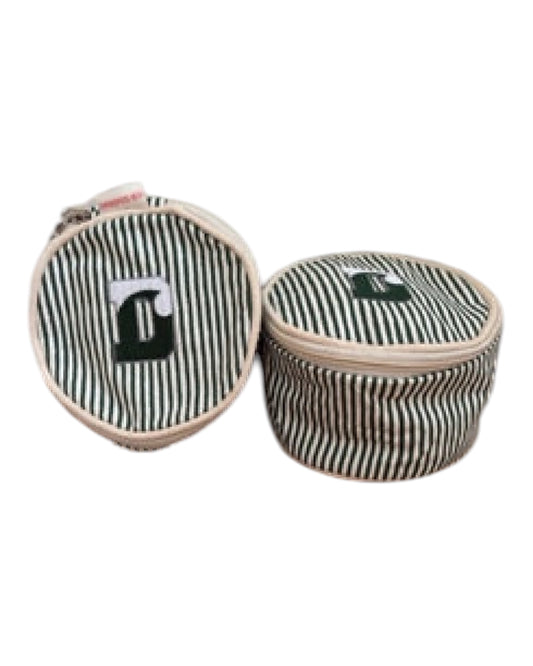 Bag - CB Station Stripes Circle Case - Green
