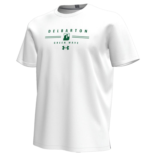 UA HW Icon S/S Tee - White