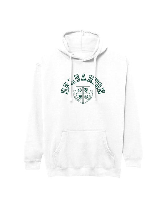 League Essential Crest Hoodie - White