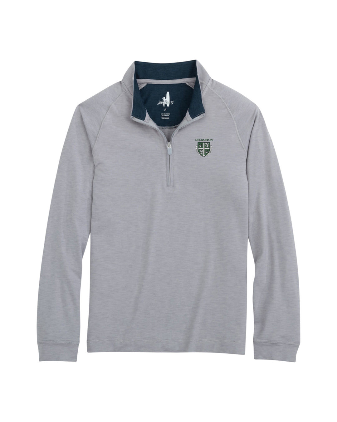 Johnnie-O YOUTH Freeborne 1/4 Zip - Seal