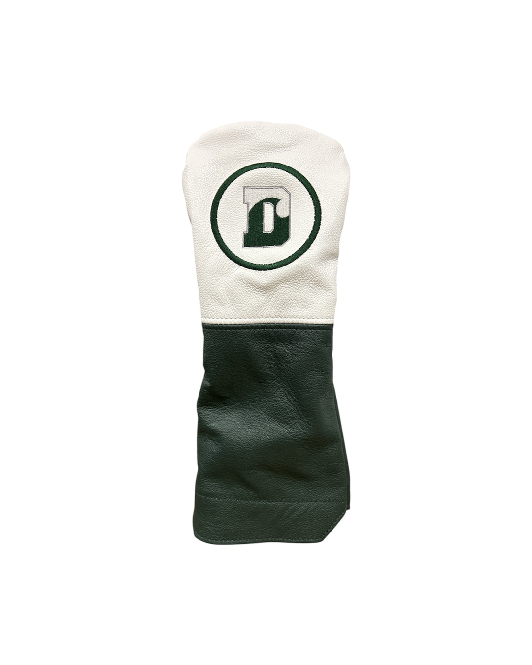 Golf - Winston Leather Driver Cover DWave - White/Dk. Green