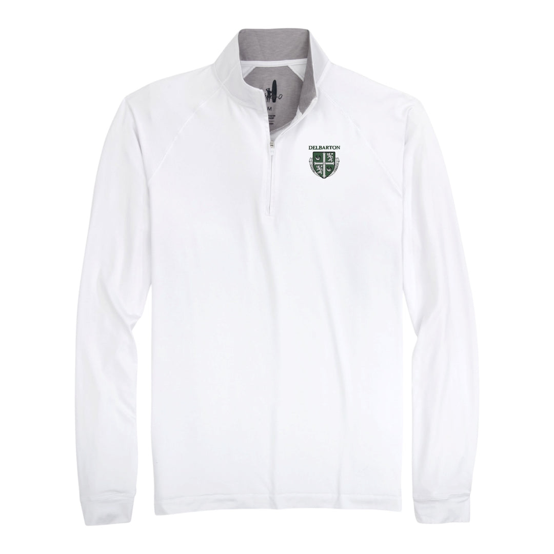 Johnnie-O YOUTH 1/4 Zip Freeborne - White