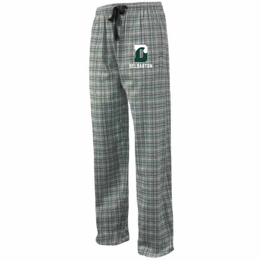 Pennant Flannel Pajamas - Grey/Forest
