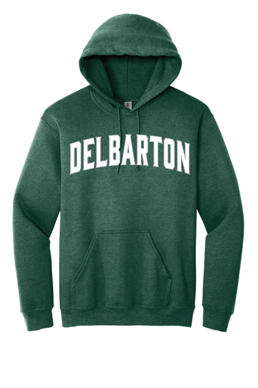 Gildan Heavy Blend Delbarton Hoodie - Dark Green