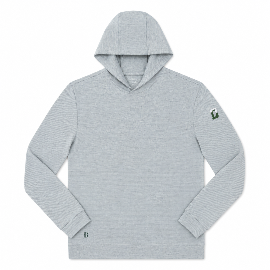 Holderness &amp; Bourne Hamilton Hoodie - California Spruce &amp; White