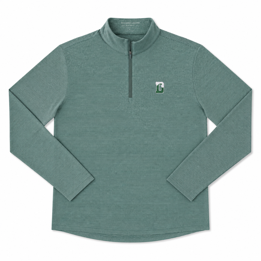 Holderness &amp; Bourne Royce 1/4 Zip - Heathered California Spruce