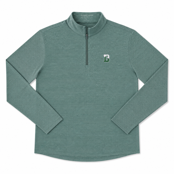 Holderness &amp; Bourne Royce 1/4 Zip - Heathered California Spruce