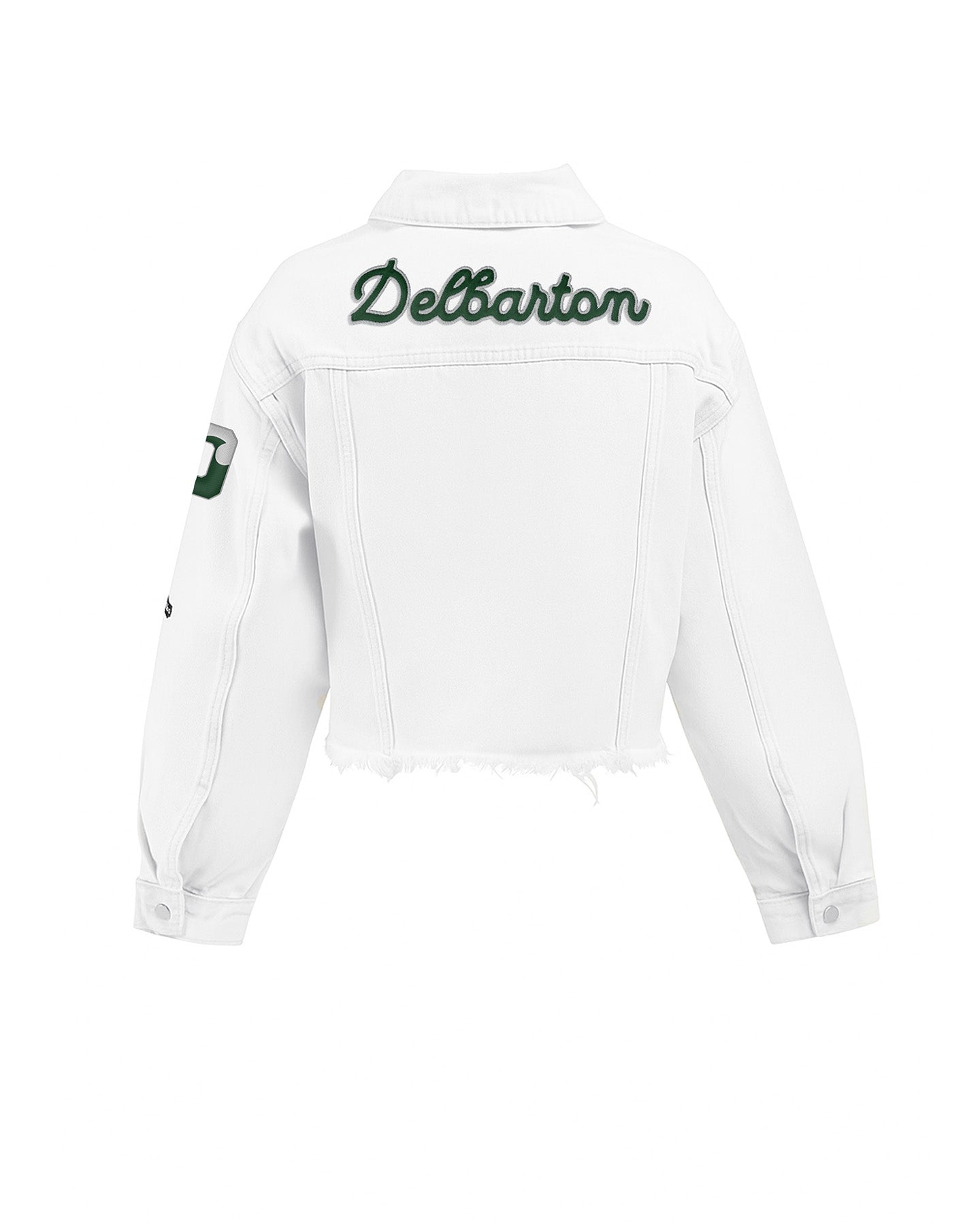 Hype & Vice LADIES Denim Jacket - White