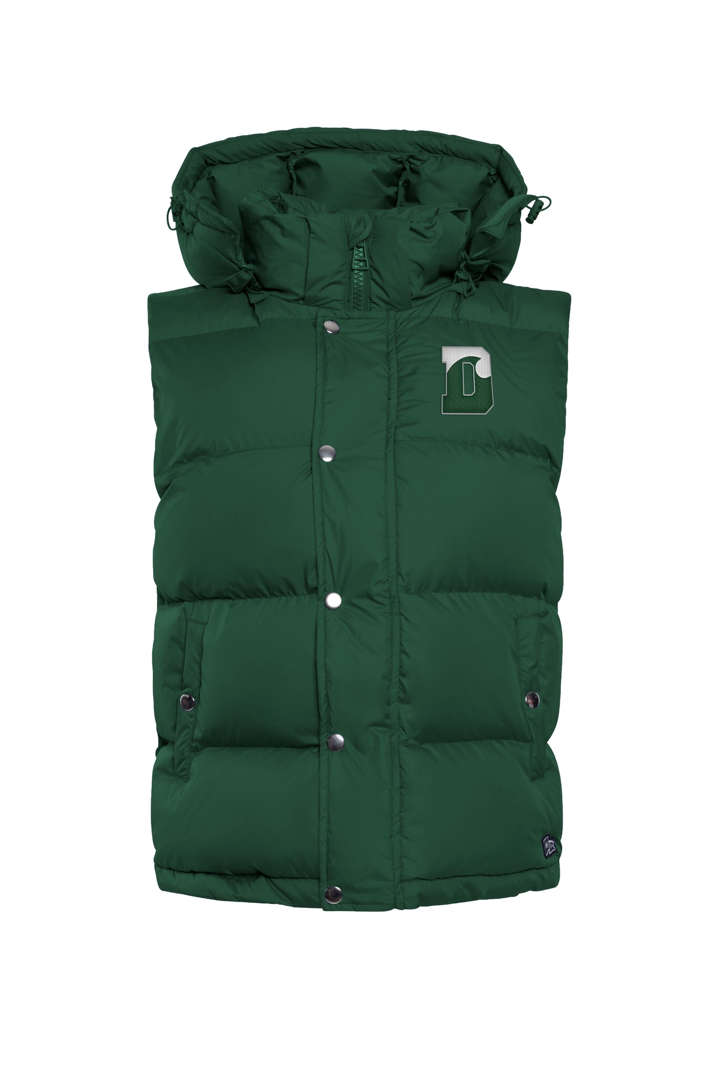 Hype & Vice LADIES Puffer Vest - Hunter