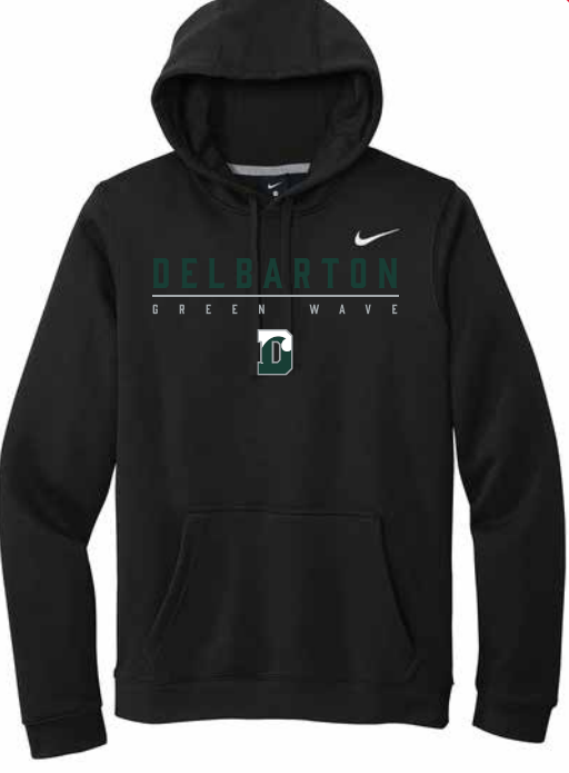 Nike Fleece Delbarton Line Hoodie - Black