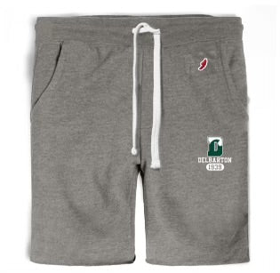 League Heritage Fleece Short- Fall heather gray