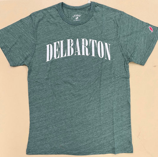 League Victory Falls s/s tee- Heather Vintage Hunter