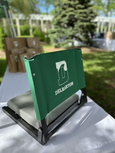 Stadium Seat - Steel Frame Forest Green