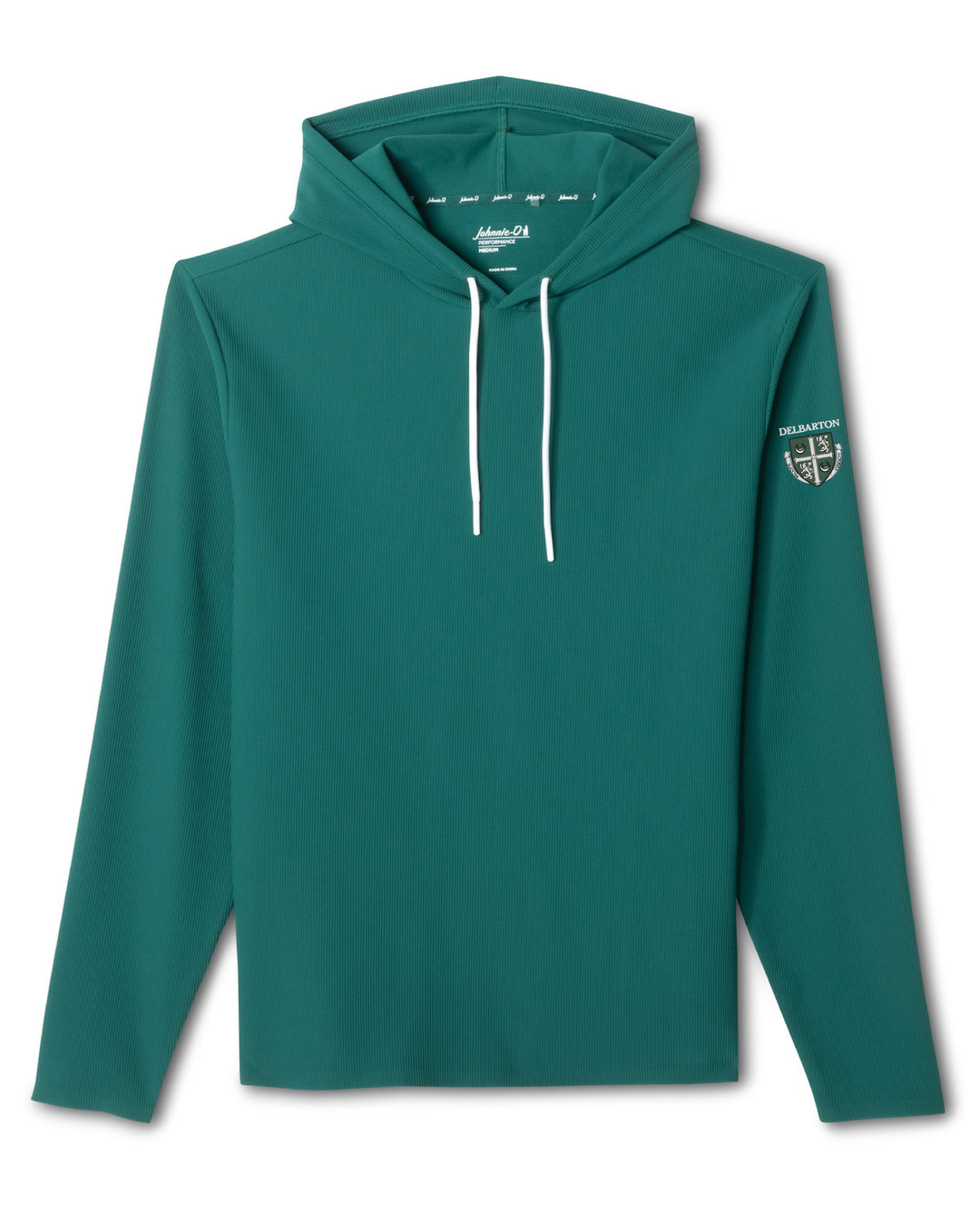 Johnnie-O Hoppin Hoodie Delbarton/Crest on Left Sleeve - Green