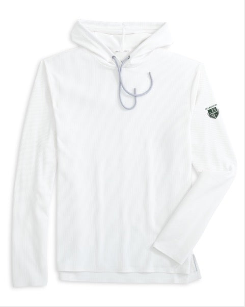 Johnnie-O Hoppin Performance Hoodie - White