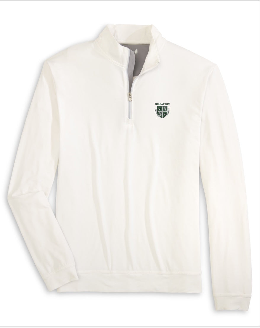 Johnnie-O Motion 1/4 Zip - White