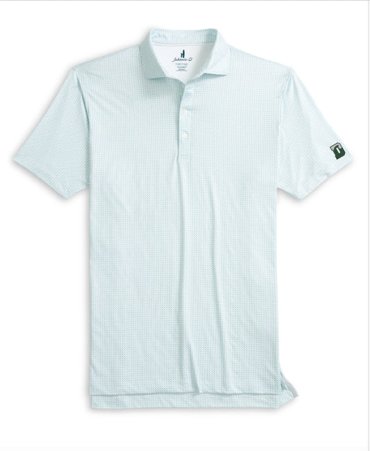 Johnnie O Men's Tee Party Polo - White/Green