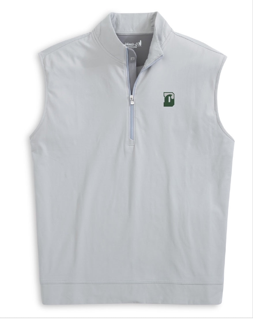 Johnnie-O 1/4 Zip Torque Vest - Seal