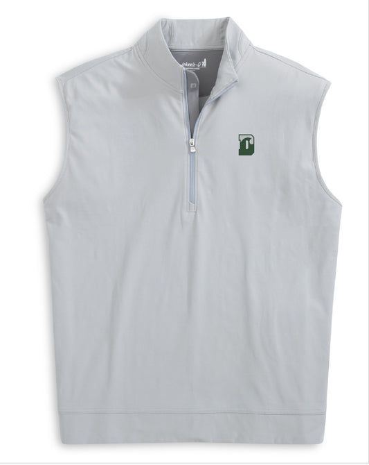 Johnnie-O 1/4 Zip Torque Vest - Seal