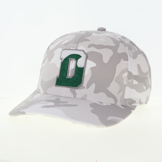 Hat - League Back Nine Adjustable Hat - Snow Camo