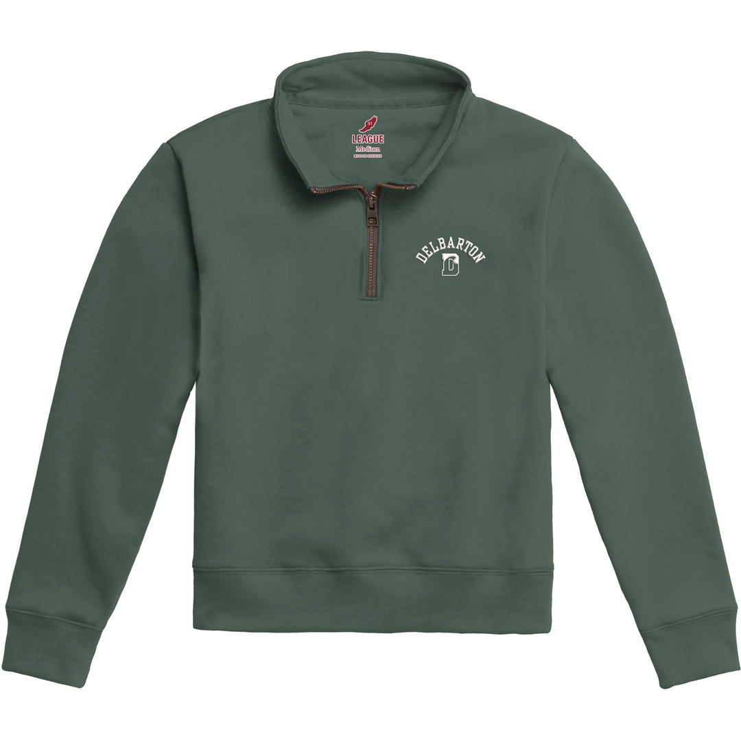 League YOUTH Essentials 1/4 Zip - Dark Green