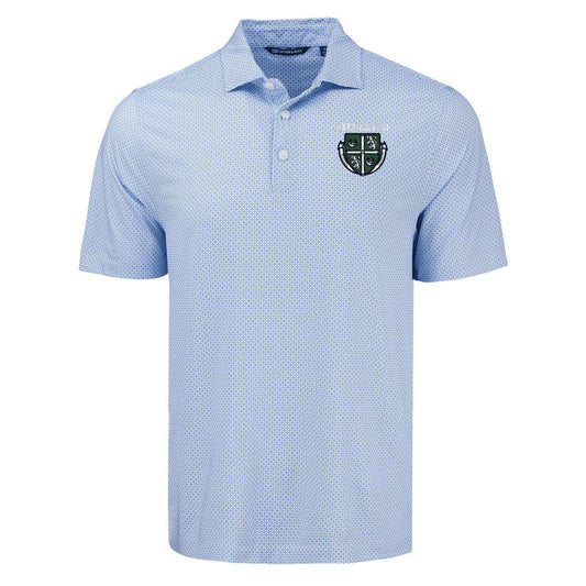 C&B Pike Eco Diamond Dot Polo - Tour Blue