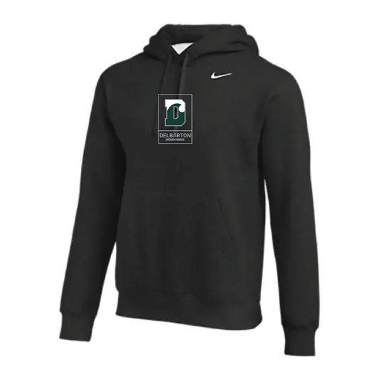 Nike YOUTH Club Fleece Hoodie Square D - Black