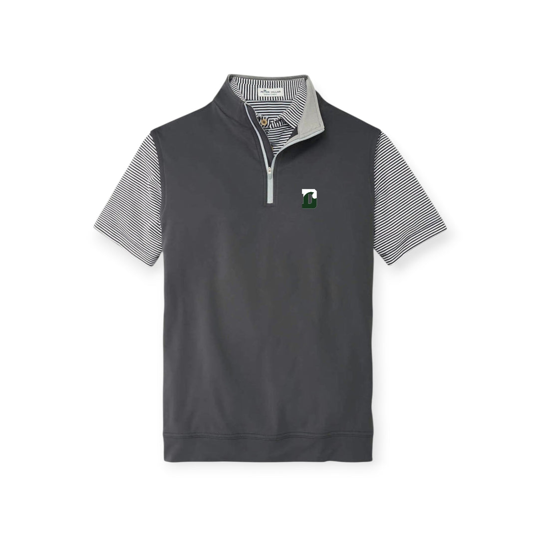Peter Millar Galway Performance QZ Vest - Iron