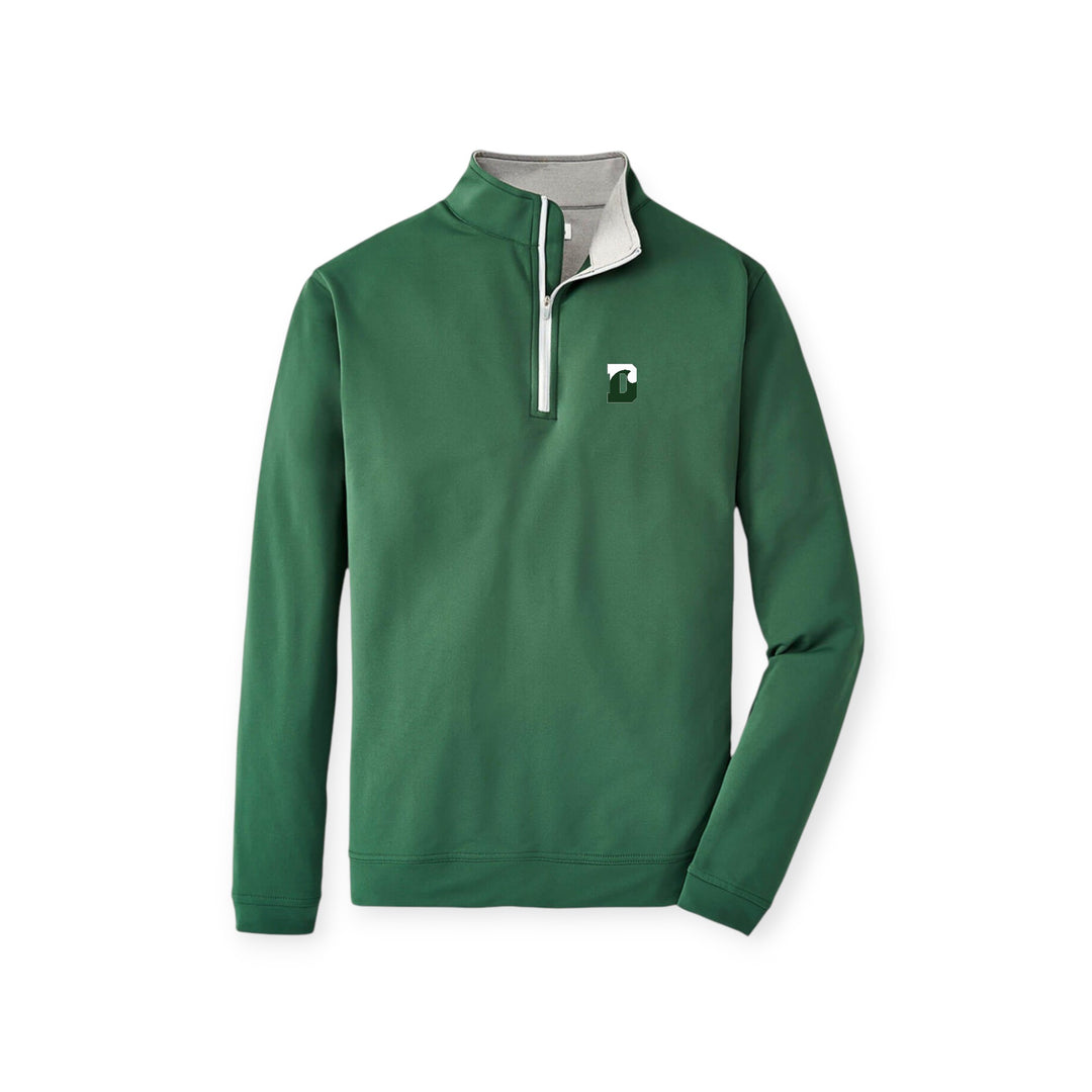 Peter Millar Perth Performance 1/4 Zip - Green