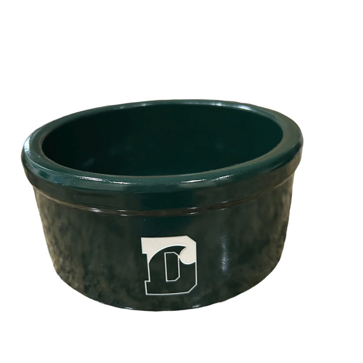 Dog or Cat  Bowl - Classic Farmhouse Pet Bowl - Hunter Green