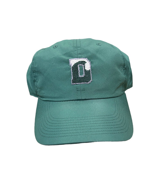 Hat - Performance Needlepoint D Wave - Green