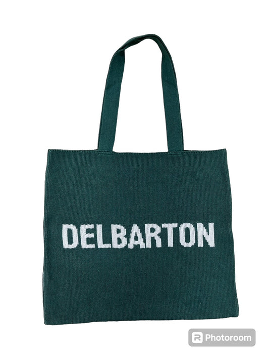 Tote - TP Delbarton Knit  - Hunter green