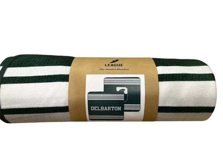 Blanket - League Daniel Blanket - Green, Grey &amp; White