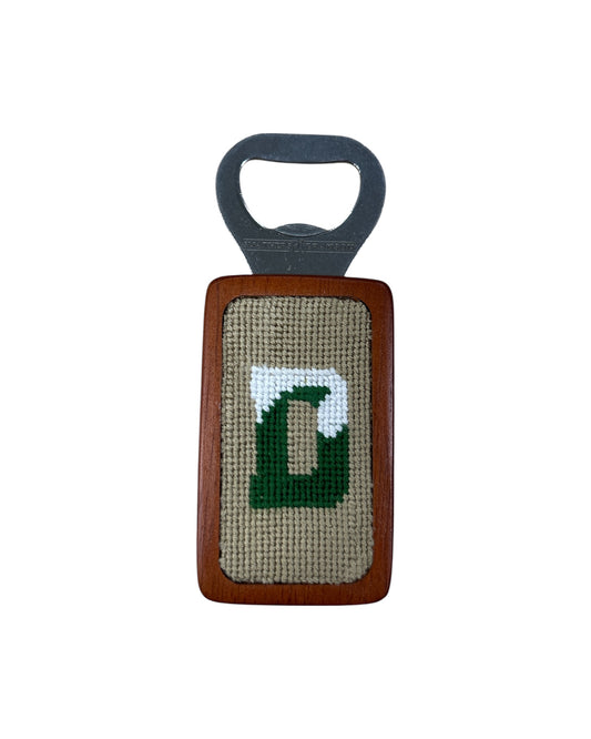 Bottle Opener - Smathers and Branson D Wave Needlepoint - Khaki