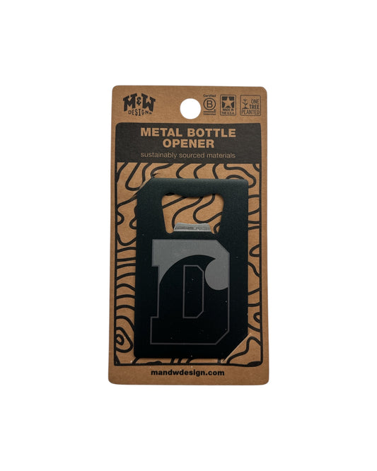 Bottle Opener - Metal Bottle Opener - Black