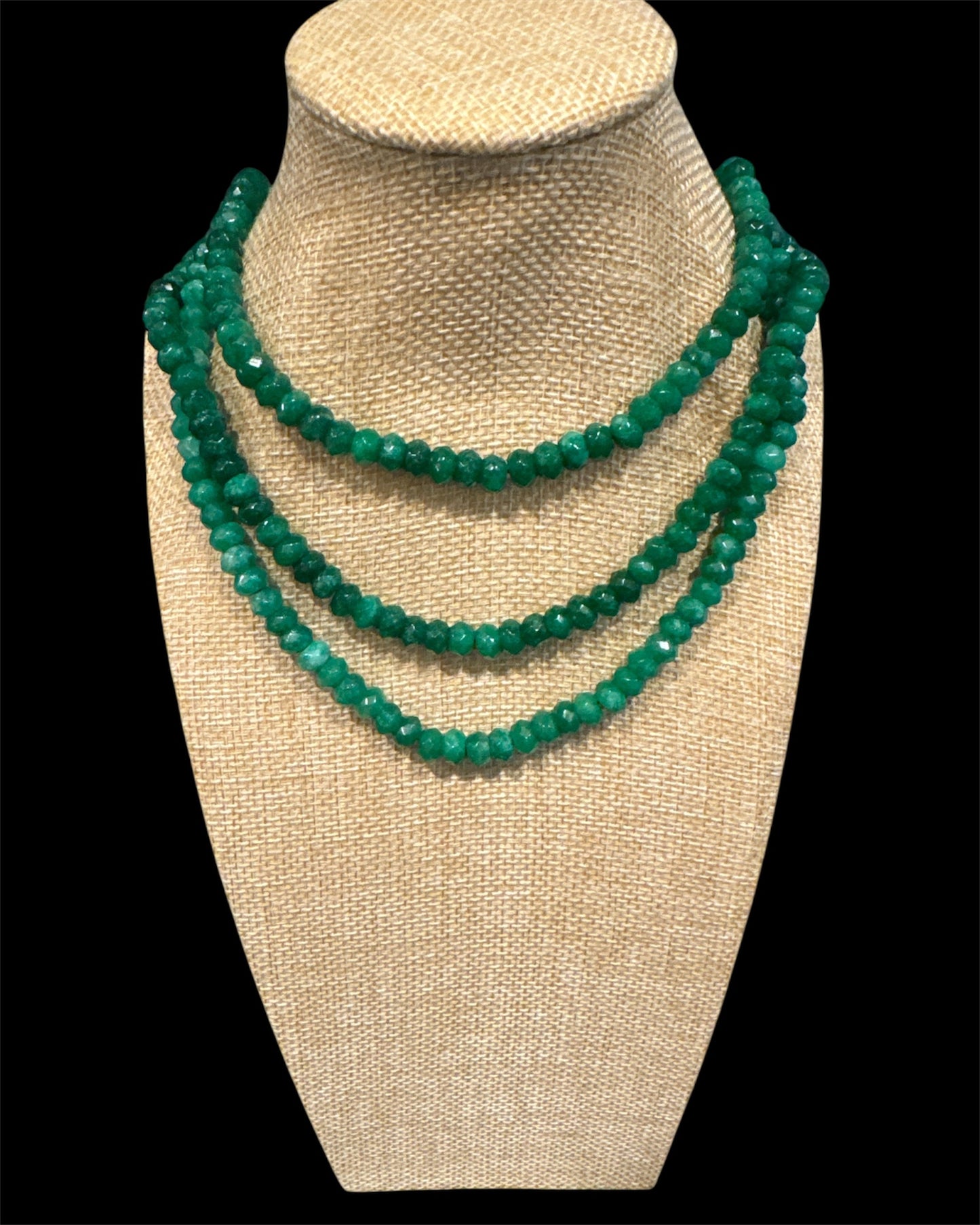 Necklace - TMC Candy Bead Necklace - Green