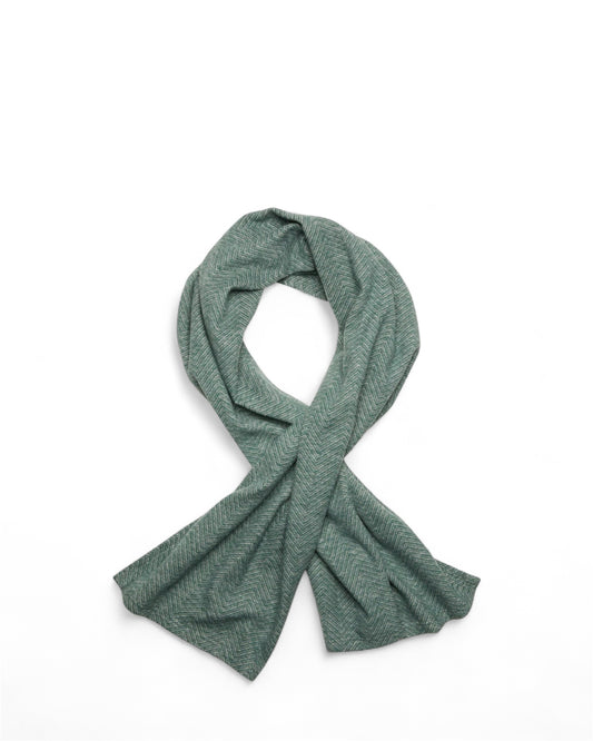 Wrap - ChappyWrap Bayside Herringbone Shawl - Evergreen