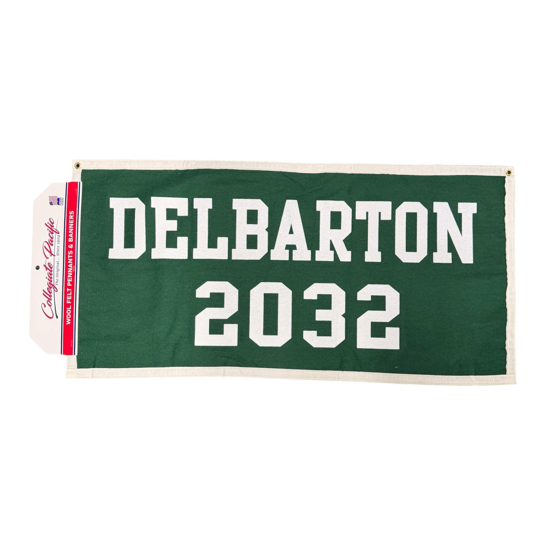 Banner - Class of - Green/White