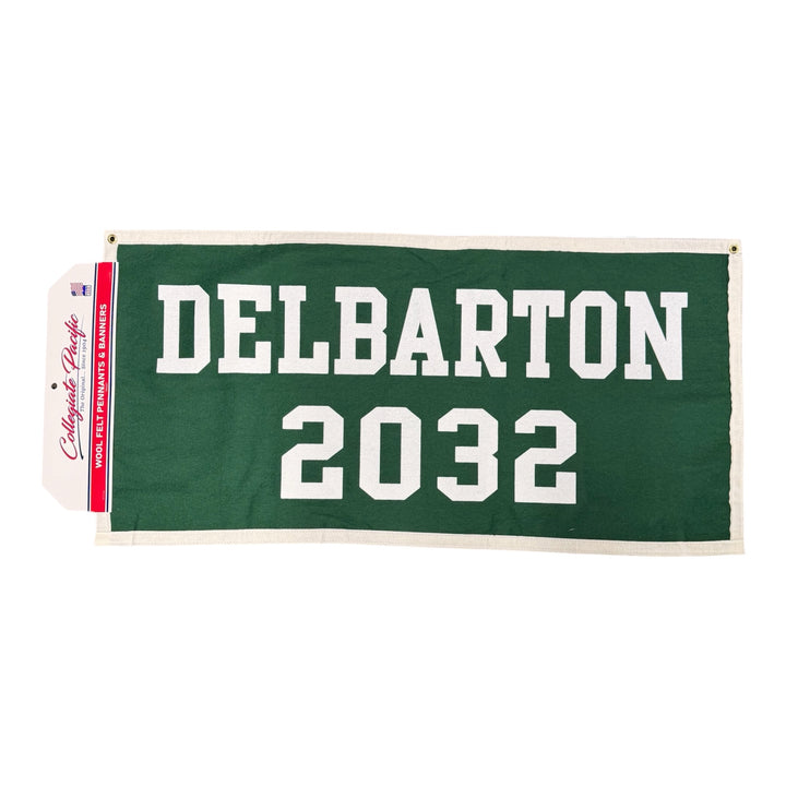 Banner - Class of - Green/White