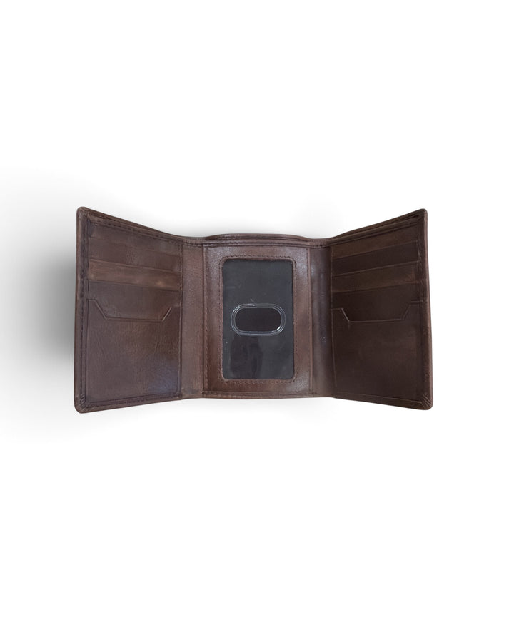 Wallet - Jardine Zulu Tri-fold Wallet Small DWave - Brown