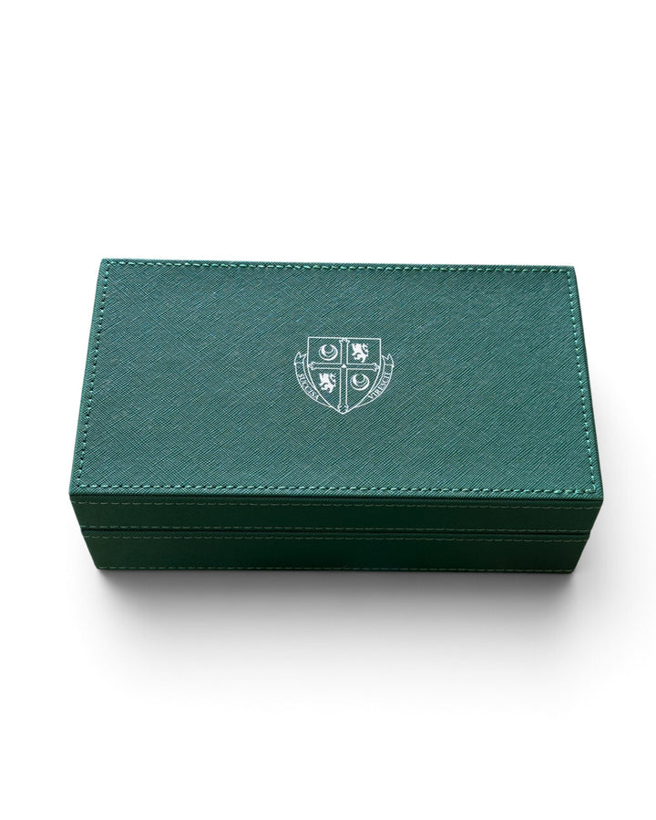 Playing Cards - Brouk &amp; Co Rowan Poker Card Set w/ 100 Chips - Hunter Green