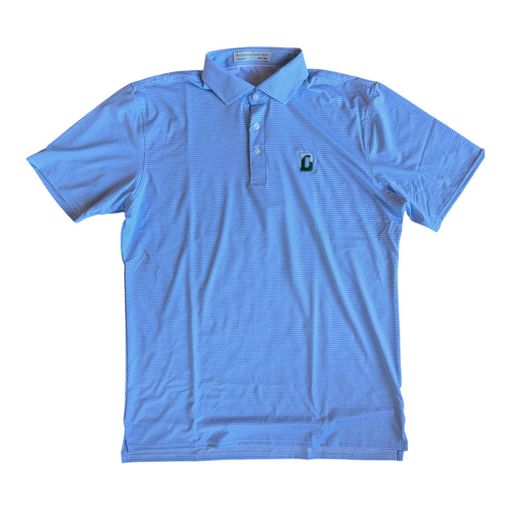Holderness &amp; Bourne Norman Polo - Vista Blue + Horizon Blue