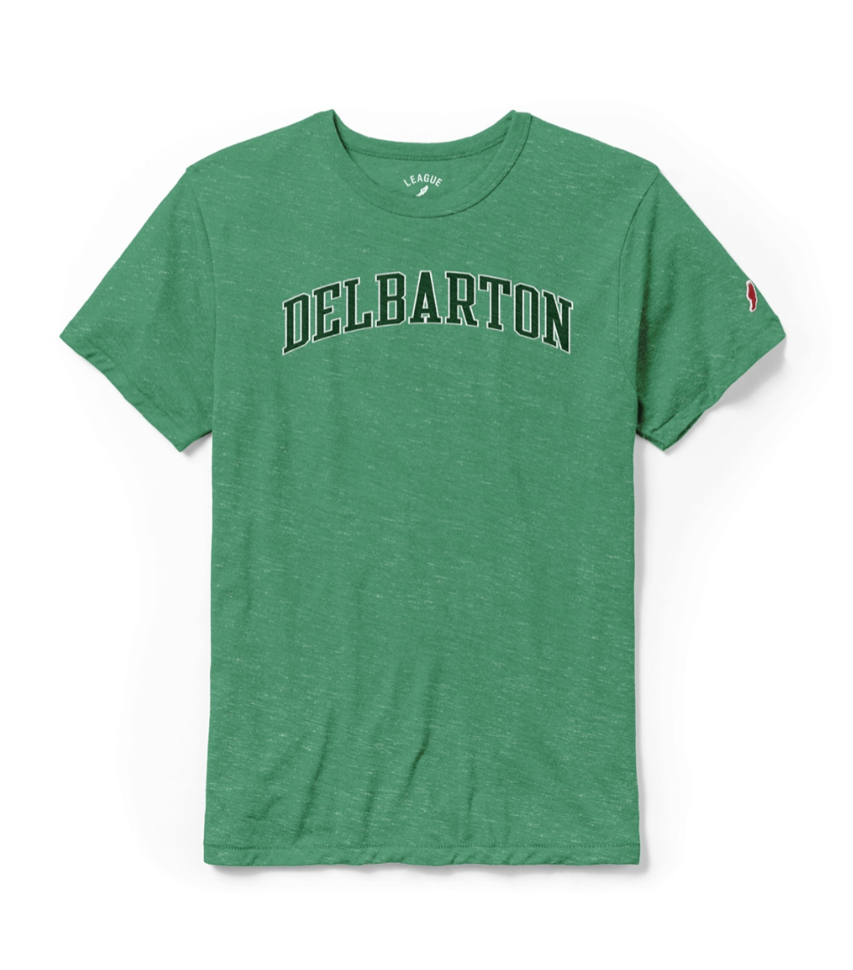 League Victory Falls S/S Tee - Heather Kelly Green