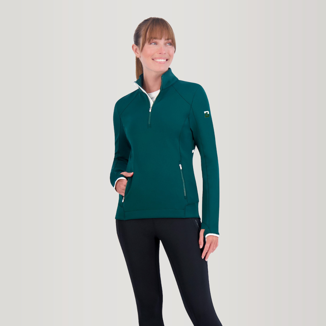 Zero Restriction LADIES 1/4 Zip Sofia - Green