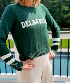 E&amp;L LADIES Autumn Crew Sweater - Hunter Green
