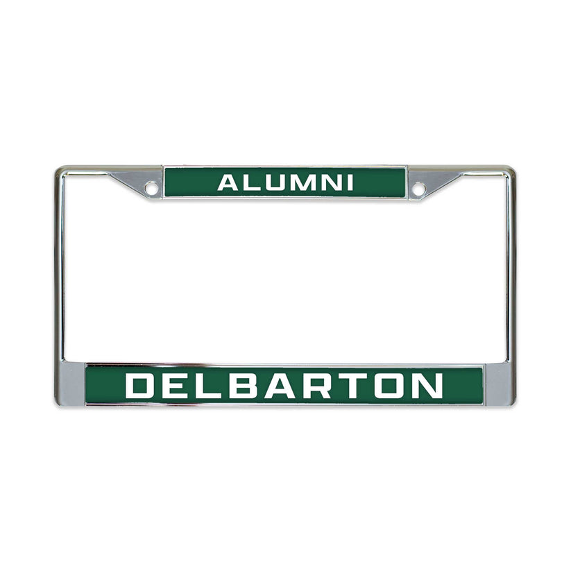 ALUMNI Delbarton Alumni License Plate Silver/Dk. Green Delbarton Shop