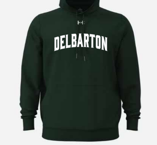 UA YOUTH Icon Fleece Hoodie - Forest Green