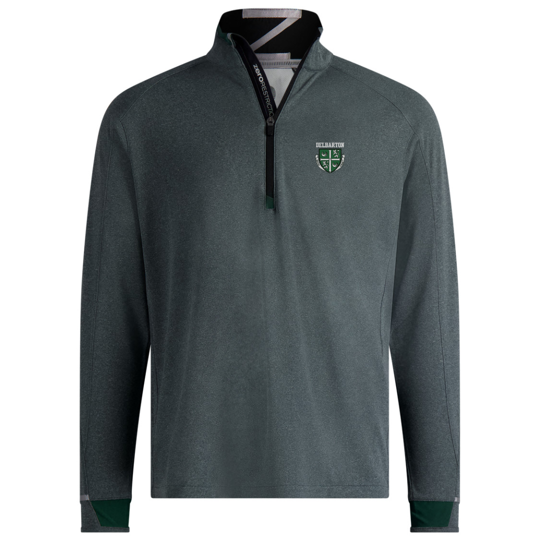 Zero Restriction Z425 1/4 Zip - Racing Green/Heather